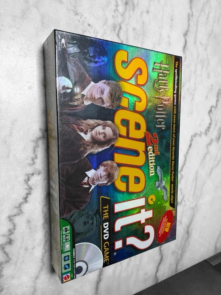 New Sealed Box Harry Potter Scene It 2nd Edition DVD Game Mattel 2007 Sealed NEW - Image 3 of 4