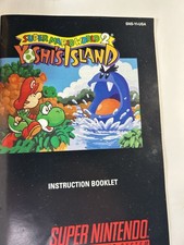 Super Mario World 2 Yoshi’s Island SNES CIB Box Manual Authentic Complete Tested