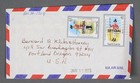 MayfairStamps Saint Lucia 1988 Military Dual Overprint Official to Portland OR A