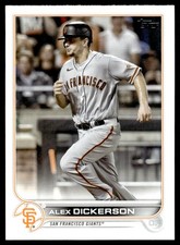 2022 Topps Series one Alex Dickerson San Francisco Giants #362