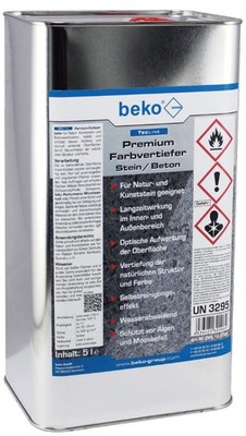 Beko TecLine Premium-Farbvertiefer Stein/Beton 5 l Kanister 299 16 5000
