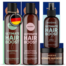 MOERIE Shampoo Set - Gegen Haarausfall, Condi...
