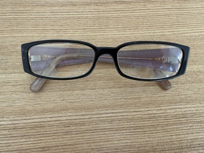 Prada Eyeglasses Frames VPR 16G Black & Pink Made in Italy   Bayonetta