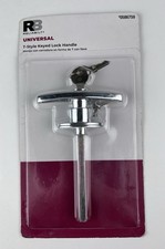 Garage Door Keyed T-Handle Lock Kit Universal Replacement Hardware Lock
