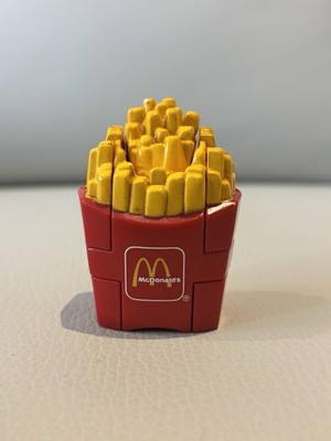 1990 McDonalds Changeables Transformer Happy Meal Spielzeug in Form von Pommes Frites