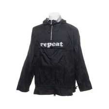 Repeat, Anorak, Größe: M, Schwarz, Nylon/Polyurethan, Print, Herren #5w7