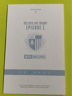 Bts Begins Mini Photo Tete V 03 | eBay