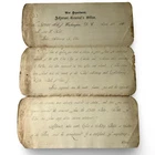Civil War 1863 Authentic Order w/Original Envelope PLUS 1870 War Dept Letter