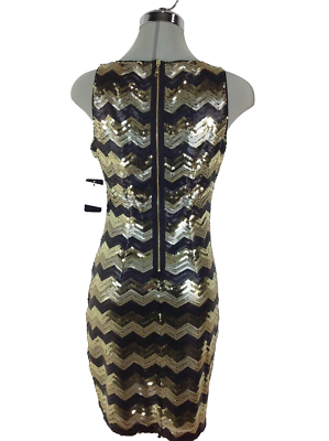 green emerald velvet dress Shalini Houndstooth Sequin Dress Black/Gold 2-3 Years main image 0