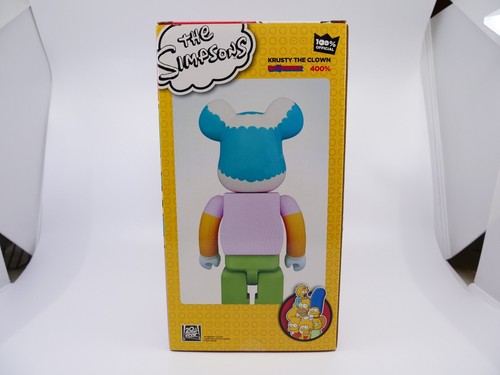 BE@RBRICK 400% The Simpsons Krusty The Clown 2016 Medicom Toy Bearbrick Art Toys - Picture 3 of 10
