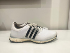 Adidas Tour 360 Boost Men  s White - Black Athletic Golf Shoes Size 12.5 US
