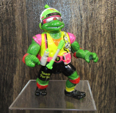 VTG 1992 TMNT Sewer Cycling Raphael Team Turtle Mirage Studios