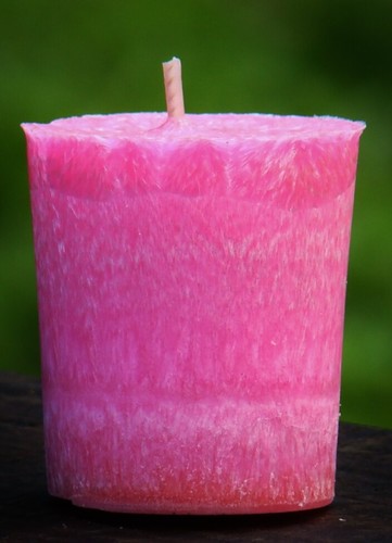 20hr COTTON CANDY Sampler Strong Scent Natural VOTIVE Candle Sample Fragrance - Picture 1 of 24