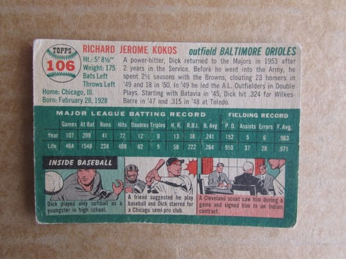 1954 TOPPS BASEBALL SIGNED AUTOGRAPH CARD SINGLES U-PICK CHOOSE UPDATED 10/12 - Picture 45 of 97
