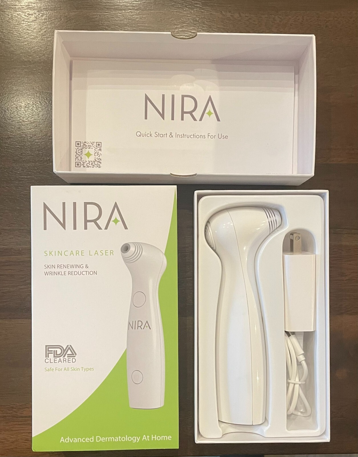 NIRA Precision Laser Anti-Aging Wrinkle Reduction At Home Skin Treatment Device