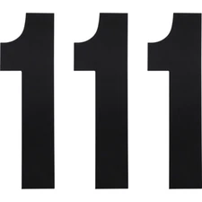 Factory Effex FX Number 1 - Black - 6" | 02-4451