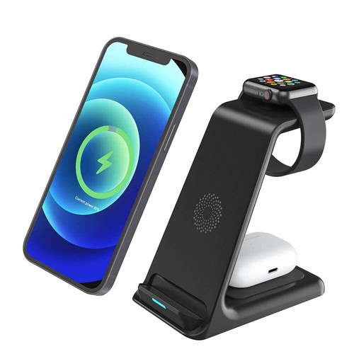30W Fast Wireless Charger Stand Dock Pad For iPhone 15 13 Pro 14 12 Samsung S24+ - Picture 15 of 23