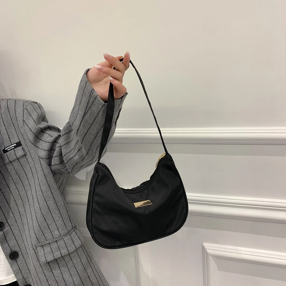 Small nylon bag with zipper hot sale