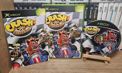 Crash Nitro Kart (Microsoft Xbox, 2003) OVP & Anleitung Komplett 