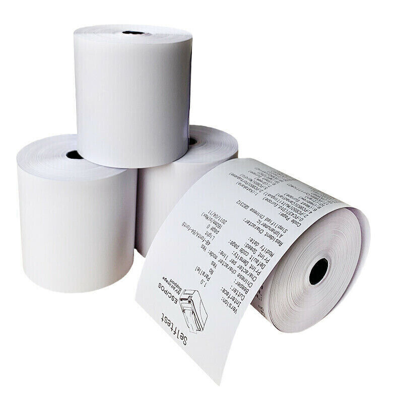 50 Rolls 80x80mm Thermal Paper Cash Register Receipt Roll SUPER CHEAP