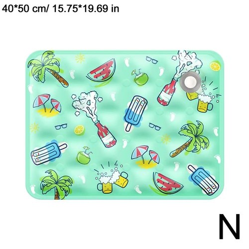 Pet Cooling Mat Cool Gel Pad Comfortable Cushion Bed Summer Dog Cat 16"/20"/24" - 第 37/38 張圖片