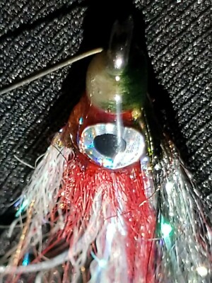 1/2 DOZEN SALTWATER FLY FISHING FLIES ANCHOVY ALF FRONTIER CO MINNOW # 4