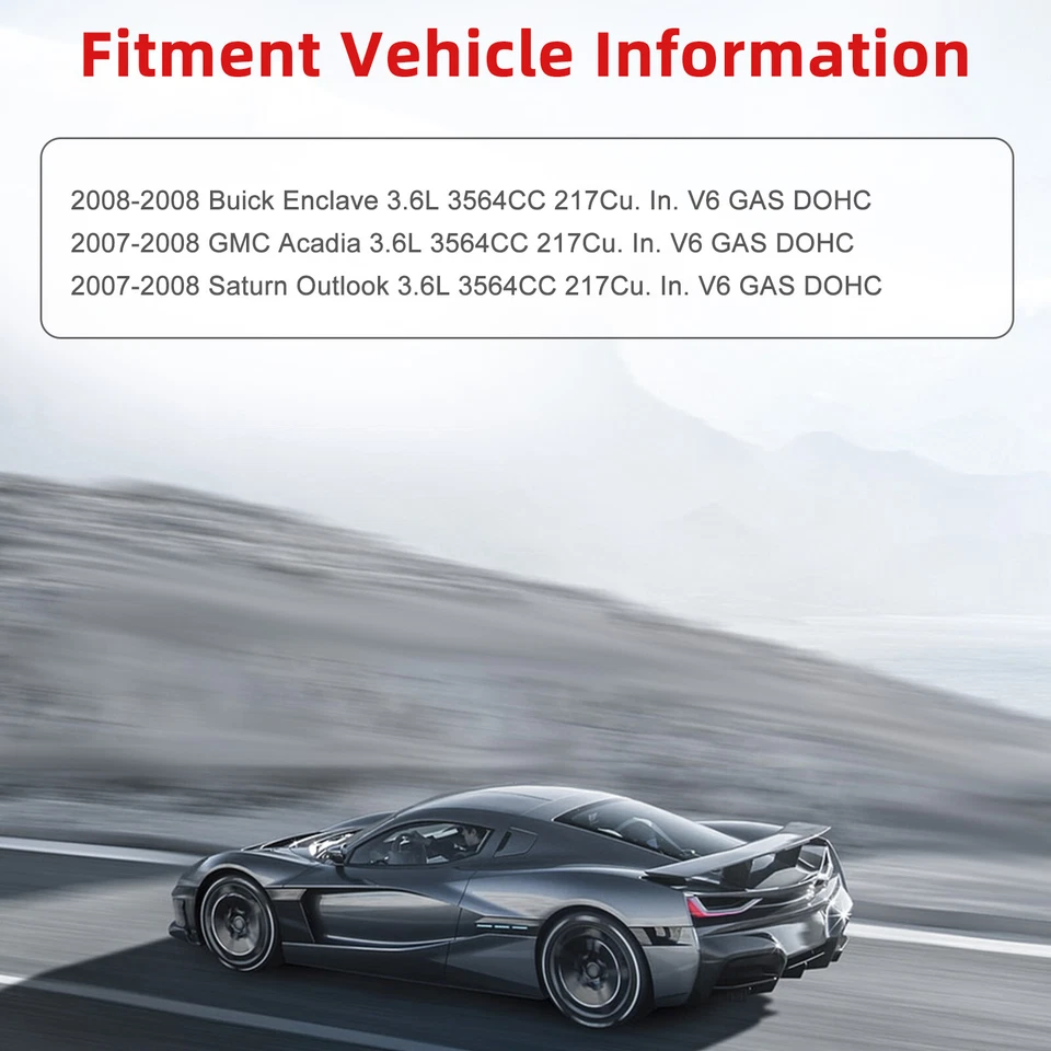 Timing Chain Kit & Head Gasket Set For Buick Enclave GMC Acadia Saturn Outlook Foto 3 de 4