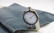 Leather Hide Gray Blue Cow Hide Leather Cut Sheets For Sofa Bedside Seat