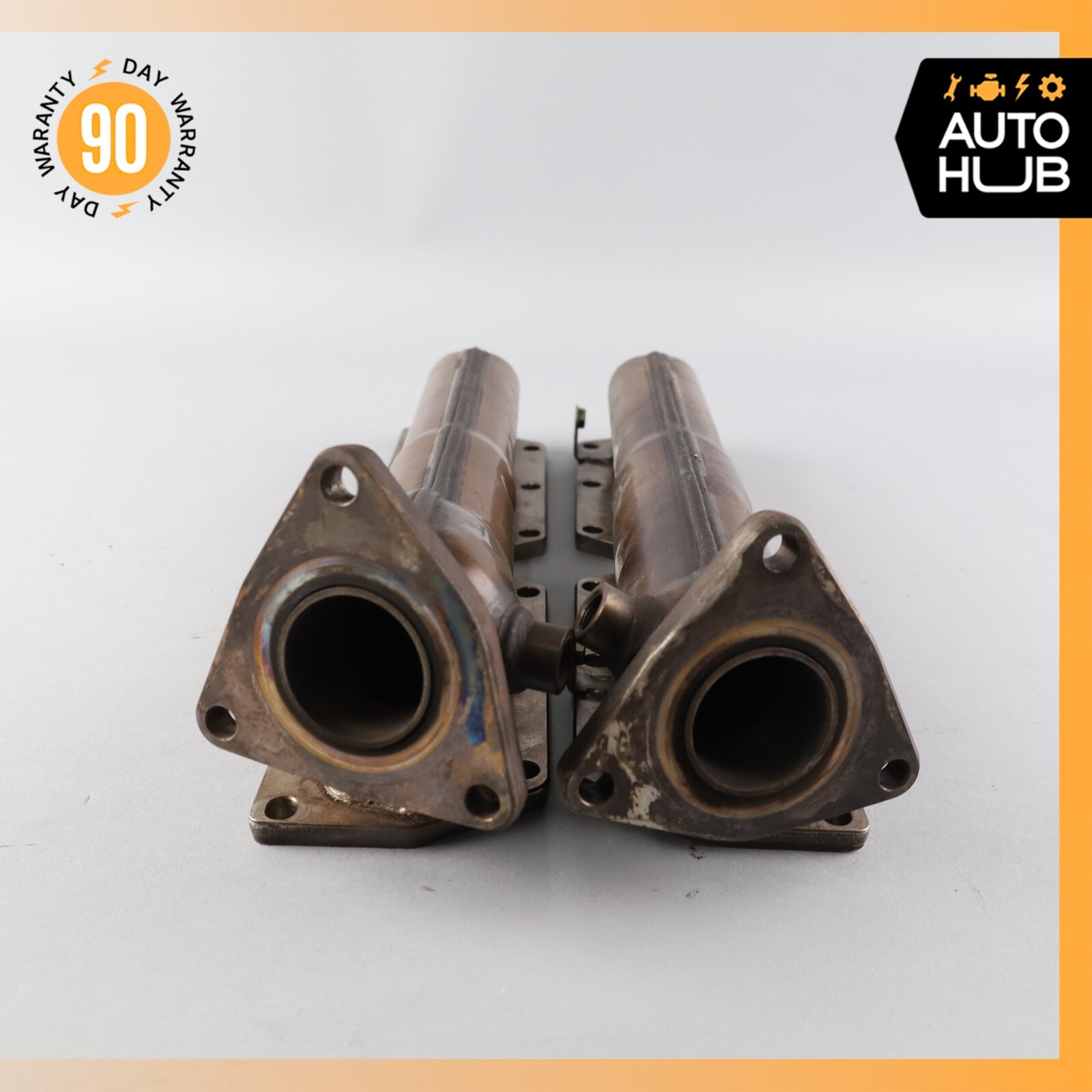 03-13 Bentley Continental GTC GT 6.0L W12 Exhaust Manifold Set of 2 OEM 63k