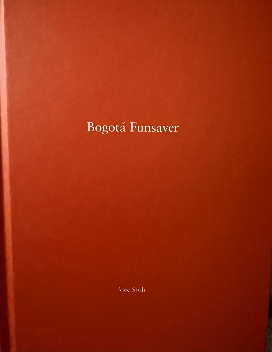 プリント付き BOGOTÁ FUNSAVER Alec Soth 本 プリント付き BOGOTÁ