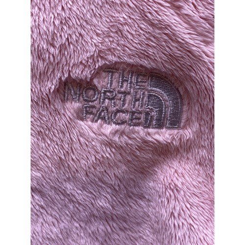 The North Face Jacket Girls Large 14/16 Fleece Cozy Full Zip Soft Fuzzy Pink - Picture 5 of 10