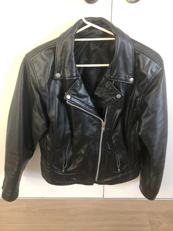 Las Hot Leathers Motorbike Jacket Jackets Coats