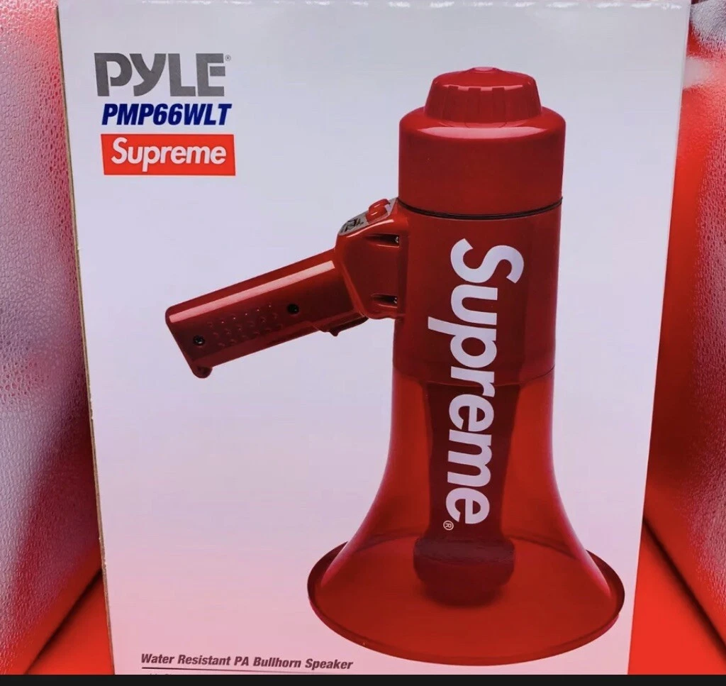 Supreme x Pyle Waterproof Megaphone Red SOLD OUT!! *SHIPS TODAY!!* FW21