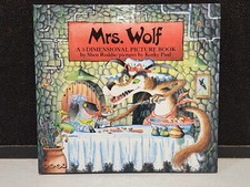 Mrs. Wolf Pop-up 3-Dimensional Picture Book Shen Roddie Korky Paul HC Book