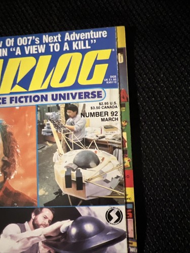 Starlog #92 March 1985 John Carpenter Starman Barbarella Star Trek III Free Ship - Picture 6 of 14
