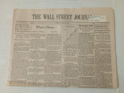 Wall Street Journal Western Ed June 24 1977 US Soviet Space Ventures In Prospect