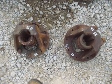 Oliver 88 Rowcrop Tractor Original 9 Bolt 3 'u' Bolt Mount Rear Axle Hub Hubs