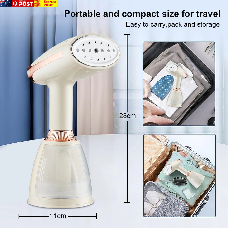 Portable Handheld Garment Steamer 1500W Electric Clothes Steamer eBay