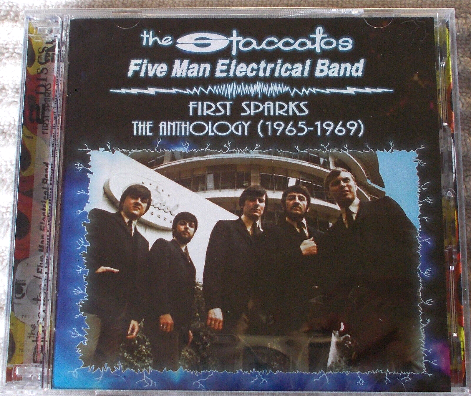 THE STACCATOS / FIVE MAN ELECTRICAL BAND FIRST SPARKS ANTH 1965-69 SEALED 2-CD
