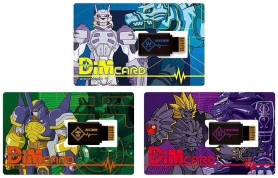 digimon frontier dim cards Vital Bracelet Digital Monster Dim Card Set EX3 Digimon Frontier main image 0