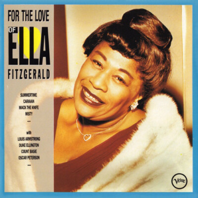 (121)Ella Fitzgerald 'For The Love Of Ella'-Rare Verve Records Jazz 2CD 1990-New
