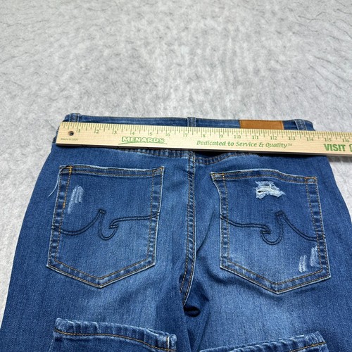 Adriano Goldschmied AG-ED Denim Kingston Jeans Distressed Girls Size 16 x 30 - Picture 13 of 14