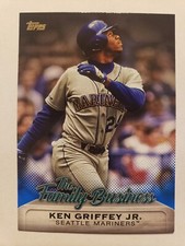 BLUE 2019 Topps Update The Family Business Ken Griffey Jr