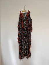 Show Me Your Mumu Floral Cold Shoulder Dress