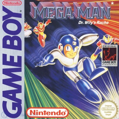 Nintendo GameBoy Spiel - Mega Man 1: Dr. Wily's Rache / Dr. Wily's Revenge Modul