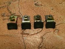 Set Of 90-97 Mazda Miata Side Windowdoor Glass Stops Oem