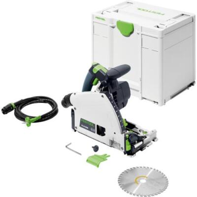 FESTOOL Tauchsäge TS 60 KEBQ-Plus Blatt Ø168mm Schnitt-Tiefe 62mm Kreissäge