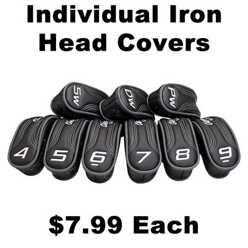 Buy Cleveland Golf Launcher XL Halo Iron Individual Head Covers New