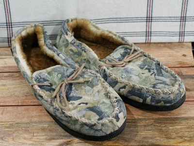 red wing moccasin slippers