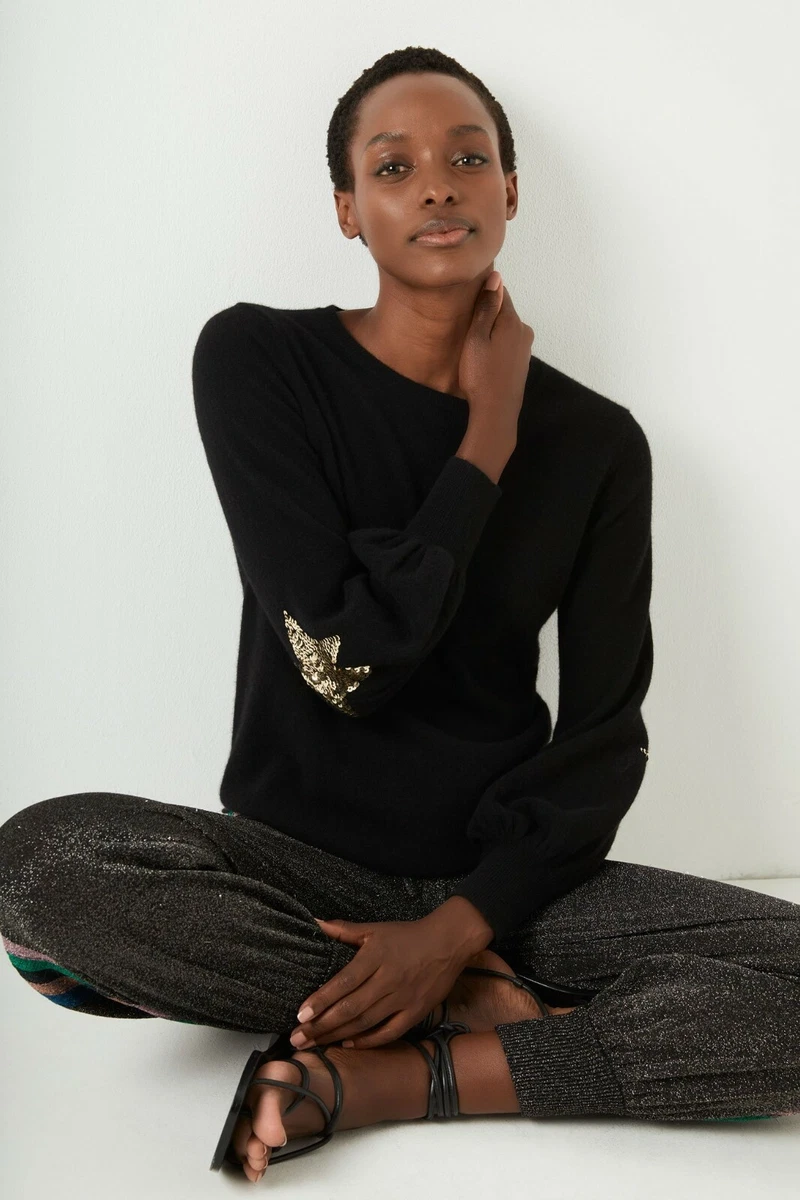 Sequin arm hotsell jumper